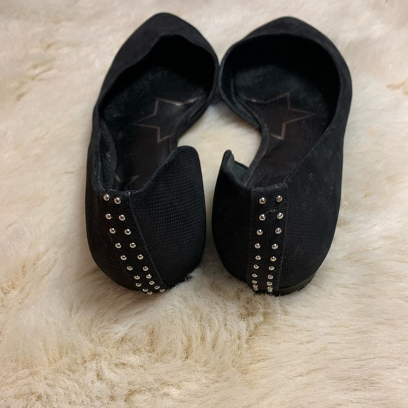 Gianni Bini D’Orsay Black Point Toe Flats size 11 - Picture 6 of 7